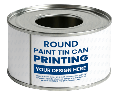 Lon Thiếc In Đựng Sơn 500ml (Φ113x70)